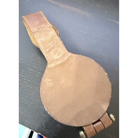 Phillip Crowe Majesti Co. Men’s Pocket Watch With Brown Leather Carrying Case - Picture 5 of 12